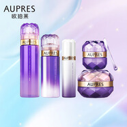 歐珀萊（AUPRES）時(shí)光鎖膠原滋潤護膚品洗面奶水乳提拉塑顏緊致 水+乳+精華+面霜+眼霜