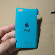沃科博適用于iPod touch4代保護(hù)殼蘋(píng)果itouch4保護(hù)套手機(jī)套外殼個(gè)性硬殼 湖藍(lán) iPhone其他型號(hào)