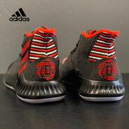 阿迪達斯 （adidas）籃球鞋男鞋夏季新款Rose羅斯實戰(zhàn)耐磨訓(xùn)練緩震防滑運動鞋F(xiàn)X7123 EE6846黑紅 42