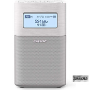 索尼（SONY）家用收音機  : FM/AM/寬FM/藍牙 SRF-V1BT B 白色