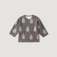 巴厘小豬男童長(cháng)袖t恤2025春秋新款嬰兒打底衫北歐風(fēng)上衣春秋兒童衣服春裝 星空山梨灰 73