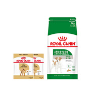 皇家（ROYAL CANIN）PR27狗糧 貴賓泰迪比熊雪納瑞小型成犬糧 2kg 小型成犬糧2kg+貴賓成犬糧50g*2