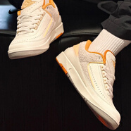 耐克（NIKE）休閑鞋男鞋秋冬冬季新款運動(dòng)鞋AirJordan2AJ2板鞋高幫復古籃球鞋 DV9956-118 40.5