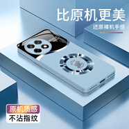 斯美 適用一加ace5手機殼ace5pro液態(tài)玻璃保護套ace3pro新年款蛇年全包鏡頭防摔創(chuàng)意男女金屬圖案商務(wù) 一加Ace5【遠峰藍-漸變金屬C937】+手機膜 液態(tài)玻璃殼