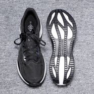 李寧2025春季新款超輕22代跑步鞋男款競速緩震輕便耐磨運動(dòng)鞋ARBV001 超輕22 arbv001-14 黑白 41