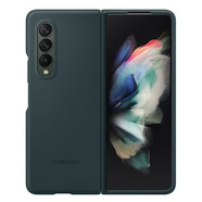 三星（SAMSUNG）原裝ZFold3官方硅膠殼W22保護套F9260手機殼5G折疊屏fold 綠色原廠 包裝無防偽碼 三星GalaxyZFold3