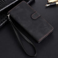 源乘翎三星A04E手機(jī)殼GalaxyA04e翻蓋式皮套SM-A042F包邊防摔軟殼錢(qián)包款 商務(wù)黑【魔幻系列】錢(qián)包款 三星A04E【送手繩+全屏膜】