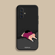 庫洛熊適用vivox30手機殼x30pro新款x27防摔x27pro全包x23幻彩版保護套X21前置指紋硅膠X20plus后置男女x 【 屁屁小新】經(jīng)典黑 vivo X21 屏幕指紋版