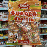 康維他（comvita）香港代購 進(jìn)口 Pando 潘多 漢堡包橡皮糖300g 兒童休閑糖果零食 堡包橡皮糖