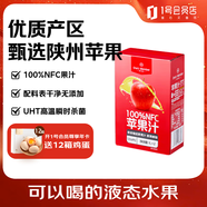 1號(hào)會(huì)員店（One's Member）100%NFC蘋果汁 果蔬汁飲料 水果榨的純果汁 1L*2