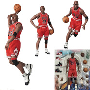 NBA喬丹籃球明星科比模型詹姆斯歐文手辦沃爾可動(dòng)韋德安東尼禮物 喬丹（肢體可動(dòng)換手鞋約17厘米）