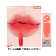 伊蒂之屋韓國伊蒂之屋愛(ài)麗小屋唇彩水光定妝唇釉glow fixing tintt滋潤女 06#Peach Blended 暖色