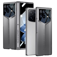 GKK小米Xiaomi MIX Fold 4 3 2 手機(jī)殼 刀鋒設(shè)計(jì) 折疊屏手機(jī)套 全包 冷山灰 小米MIXFold4
