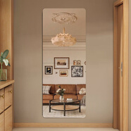 安爾雅 穿衣鏡高清超白全身鏡子無(wú)框粘貼墻臥室客廳試衣鏡家用浴室鏡7