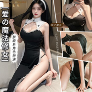 洛蔓希 情趣內衣 性感修制服誘惑女角色扮演cosplay游戲裝Wednesday星期三 情趣睡裙開(kāi)叉長(cháng)裙套裝