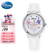 迪士尼（Disney）史迪奇聯(lián)名萌趣少女腕表學(xué)生兒童考試手表夜光防水石英表生日禮物