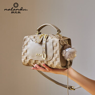 納蘭杜（Nalandu）包包女款2025牛皮單肩斜挎包時(shí)尚輕奢女士手提包生日禮物