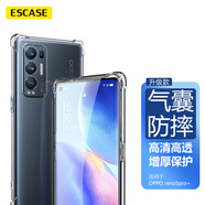 ESCASE OPPO reno5pro+手機(jī)殼保護(hù)套 5G版氣囊全包防摔男女通用ES-iP9系列 升級(jí)版透白