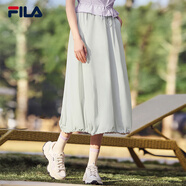 FILA 斐樂官方女士梭織裙2025夏季新款時尚休閑舒適半身裙一步裙 大地灰-GY 2XL 180/78A/XXL