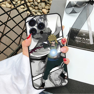 WENYAFFiPhoneX手機殼蘋(píng)果XS硅膠軟殼XSMAX卡通動(dòng)漫蘋(píng)果10 8 7二次元8/7/6SPLUS火影忍者男女款保護套 火影忍者漩渦鳴人 液態(tài)硅膠優(yōu)雅黑邊（下單備注手機型號）