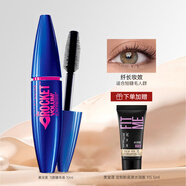美寶蓮（MAYBELLINE）藍(lán)胖子睫毛膏摩天翹防水防汗?jié)饷芫砺N纖長根根分明太陽花睫毛禮物 飛箭睫毛膏10ml+粉底液5ml