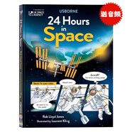 Usborne出品 探險的24小時(shí)8冊套裝 英文原版 24 Hours in the Jungle/Antarctica 精裝全彩科普漫畫(huà)繪本 少兒英文課外閱讀故事書(shū) 送音頻 在太空的24小時(shí)