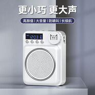 慕選G6藍牙小蜜蜂擴音器教師上課專(zhuān)用無(wú)線(xiàn)領(lǐng)夾式大音量老師講課教學(xué)小型便攜式腰耳麥擴音機大功率導游 【至尊版】象牙白+有線(xiàn)領(lǐng)夾麥