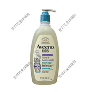 艾惟諾（Aveeno）現貨美國艾維諾Aveeno嬰兒寶寶晚霜面霜修復保濕潤膚霜膏 寶寶沐浴露洗面奶二合一532ml