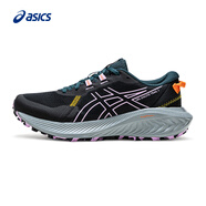 亞瑟士ASICS女子緩震越野跑鞋GEL-EXCITE TRAIL 2 黑色/紫色 37.5 