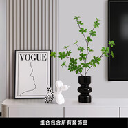 鑫衢電視柜裝飾畫擺件入戶玄關(guān)客廳臥室餐邊柜墻上感小眾擺臺(tái)擺畫 電視柜裝飾擺件4件套B