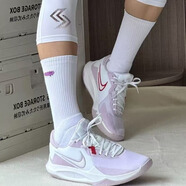 NIKE耐克男鞋PRECISION 6實戰(zhàn)籃球鞋秋春秋抗扭低幫緩震休閑運動鞋 DD9535-100 44