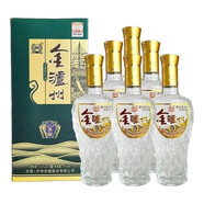 瀘州老窖濃香型白酒 過(guò)節宴席自飲送禮佳品 52度 475mL 6瓶 金瀘州鑒藏酒整箱