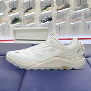 斐樂（FILA）男鞋 春秋款BOA鎖扣戶外雪狼跑步鞋A12M431202W432104 A12W431202FSB:雪白/泡沫白 37