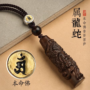 正宗文萊沉香貔貅 男士女項鏈 本命佛12生肖文殊虛空藏菩薩木質(zhì)吊 DZ38-文萊沉香貔貅吊墜(龍蛇)普