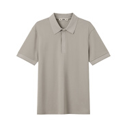 杰帝梵（J.D.V）JDV商場(chǎng)同款春夏新款男士灰色POLO衫短袖T恤套頭上衣 灰色 L 180/100B