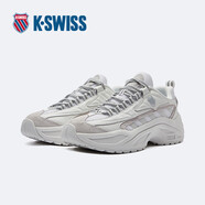 蓋世威（K·SWISS）女老爹鞋時(shí)尚防滑耐磨真皮百搭運動(dòng)鞋白色35