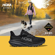 HOKA ONE ONE男女款夏季挑戰(zhàn)者7戶外防水登山鞋CHALLENGER 7 GTX 黑色/黑色-女款 38.5