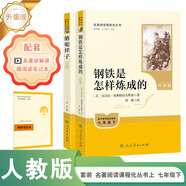 駱駝祥子+鋼鐵是怎樣煉成的（升級(jí)版） 人教版名著閱讀課程化叢書 七年級(jí)下套裝（共2冊(cè)）與25春新版初中語文教材配套使用（含微課，從教學(xué)角度講解名著；含閱讀筆記本，提供測(cè)評(píng)指導(dǎo)幫助提升整本書閱讀能力）