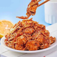 酒爺香辣小螃蟹小海蟹海鮮即食海味零食脆小蟹干山東特產(chǎn)小吃解饞罐裝 海蟹皮皮蝦海蝦3罐]
