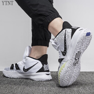 YTNT歐文7低幫籃球鞋男女款8音樂(lè )主題七兒童實(shí)戰5詹姆斯球鞋6歐文9代4 7代黑白夜光 套 39