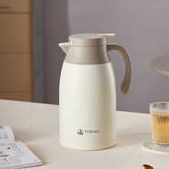 特美刻（TOMIC）雙層不銹鋼保溫壺 TZD70021 白色 2000ml