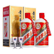 茅臺茅臺迎賓酒53度醬香型白酒 2.5L 1壇 茅臺迎賓壇裝 53%vol*1壇 43度茅臺2瓶500毫升