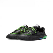 耐克（NIKE）BlazerLow OffWhite OW聯(lián)名解構(gòu)男女板鞋 DH7863-001-100 黑綠解構(gòu)DH7863-001 （正品現(xiàn)貨 45
