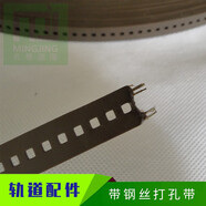 山頭林村電動(dòng)窗簾天棚簾佳力斯軌道配件 棕色打孔皮帶打孔 整卷價(jià)格100米/卷