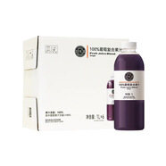 胖東來許昌胖東來DL超市代購(gòu)100%復(fù)合番茄果汁葡萄果汁水蜜桃汁芒果汁 胖東來100%復(fù)合葡萄果汁1L*6瓶箱