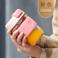 富光（fuguang）直播專享玻璃咖啡杯 380ml櫻花粉