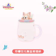 迪士尼（Disney）【新品】上海迪士尼玲娜貝兒附蓋玻璃杯水杯宿舍居家杯子