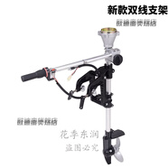 餉亨電動船推動器 船用電動推進器電動艇尾機汽油割草機改裝電動船外 新款雙線支架 齒輪比3比2 更快