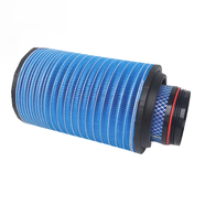 車(chē)幫達適配重汽豪沃T7H T5G MAX空濾濾清器2841空濾總成加大2846濾芯蓋 2846魅藍精品濾芯