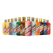 茅臺（MOUTAI）貴州茅臺酒 53度茅臺生肖紀(jì)念酒 收藏白酒禮盒 醬香型白酒 53度 500mL 12瓶 12生肖 全套組合